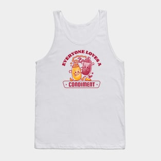 Everybody Loves a Condiment | Fun Retro Food Tank Top